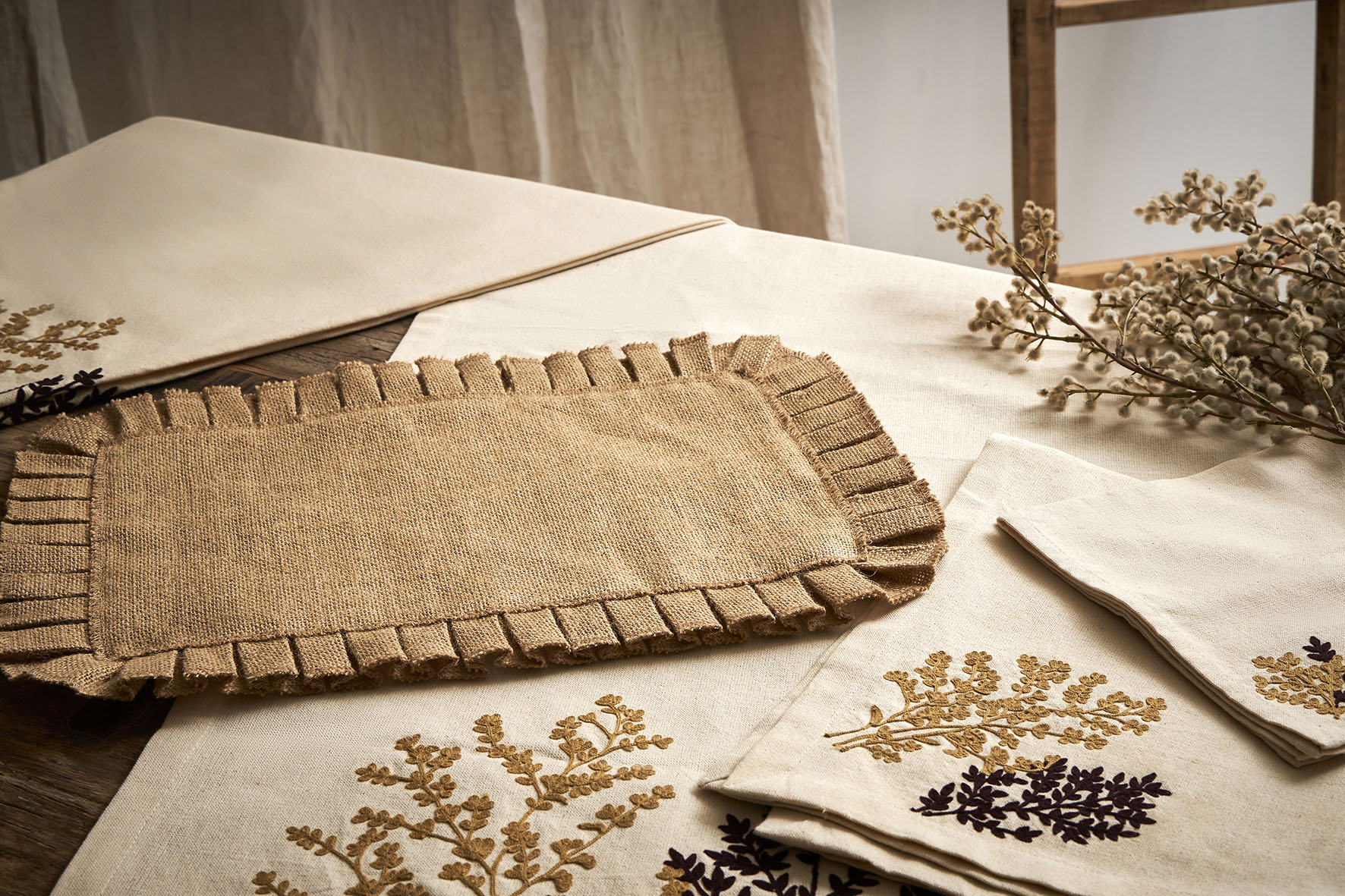 Linde de maison - Set de table